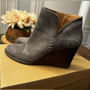 Lucky Brand Wedge Booties